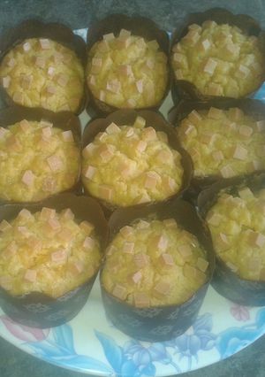 Foto resep Cheese Custard Muffin