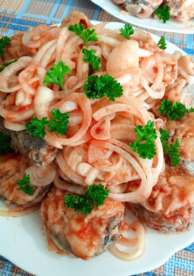 Хек смажено-маринований