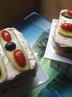 Una foto de Pastel de tortilla y atún