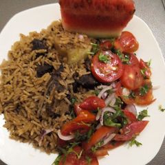 A picture of Beef Pilau.