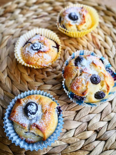 Foto di Muffin ai mirtilli e yogurt