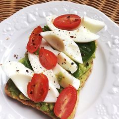 A picture of Avocado egg toast.