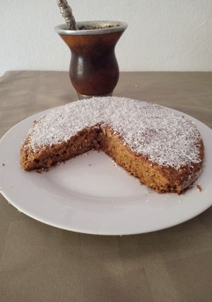 Una foto de Budín saludable de manzana