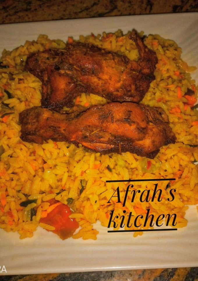 Shinkafar karas (Carrot Rice) ainihin hoton girkin