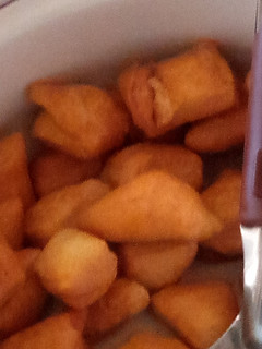 A picture of Soft, sweet and small mandazi.