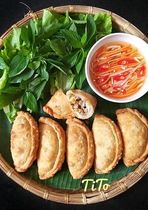 Hình của món Bánh gối.