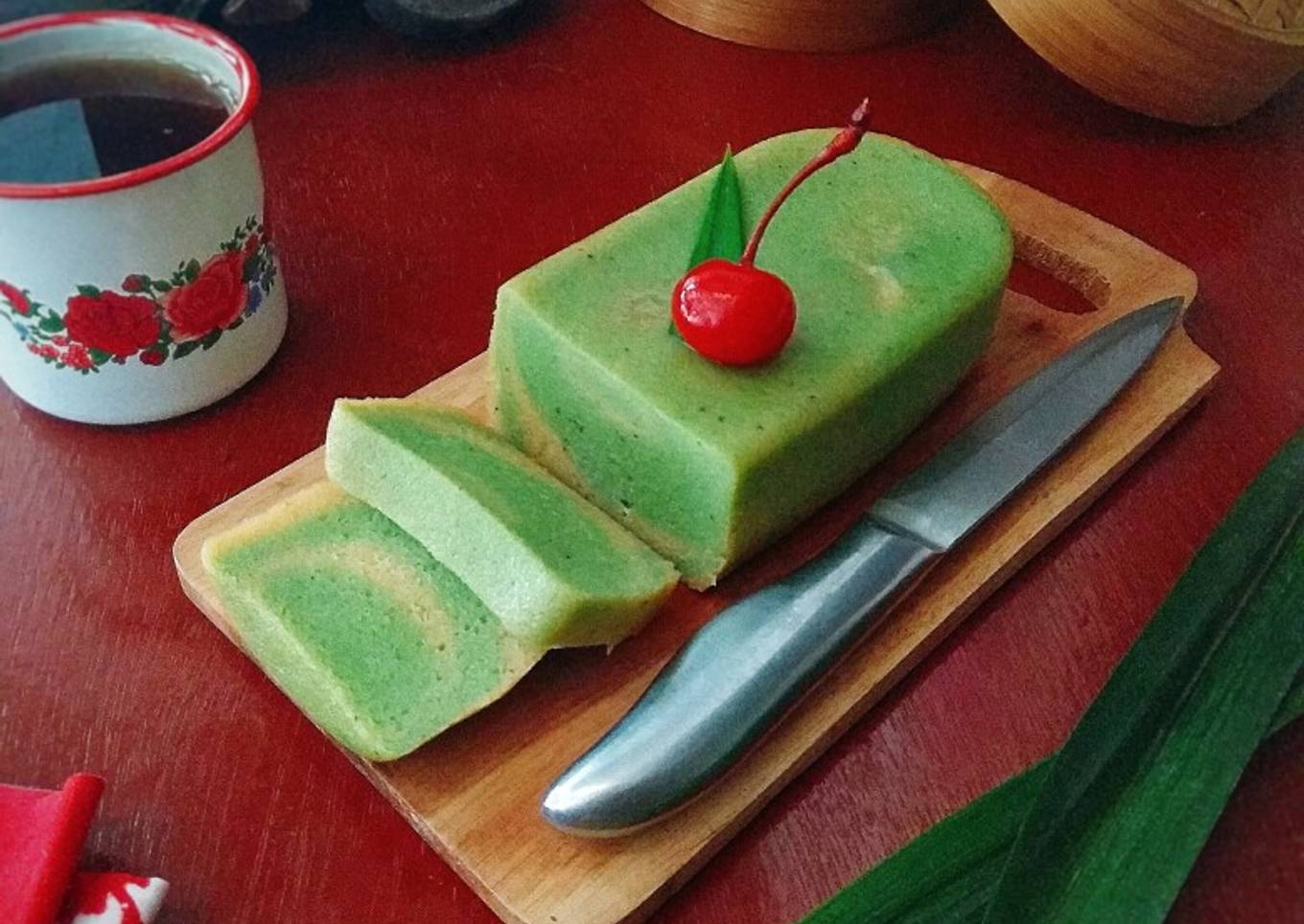 Kue Barongko Pandan