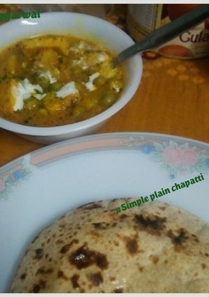A picture of #Plain simple chapatti#post 48th.