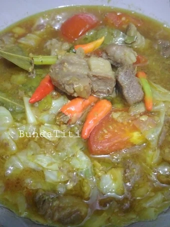 Cara Mudah Menyiapkan Resep 577.Tongseng Kambing Tanpa Santan yang Sempurna Anti Ribet, Mantap