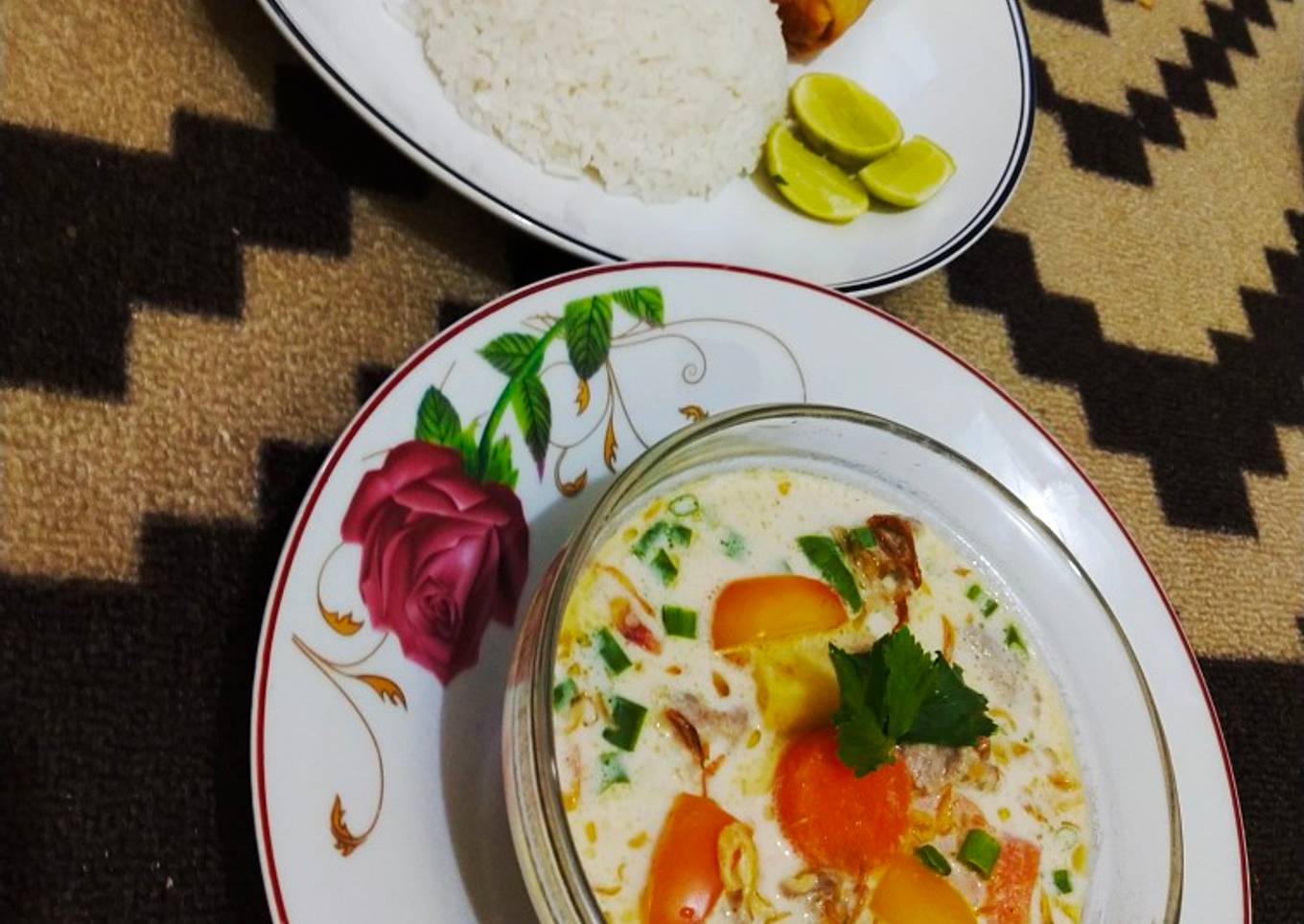 Soto betawi kuah susu