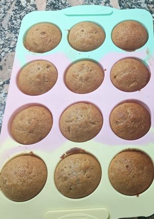 Una foto de Muffins de Banana (o budín o torta)