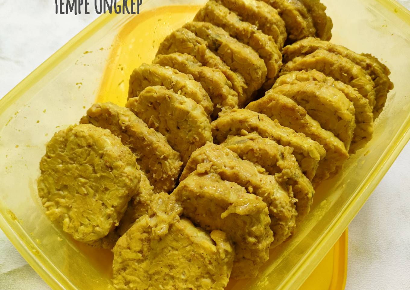 Tempe Ungkep (bisa untuk frozen food)