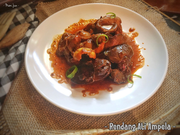 Anti Ribet, Memasak Rendang Ati Ampela Anti Gagal