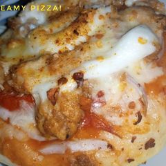 Creamy Pizza! A picture of Creamy Pizza!.