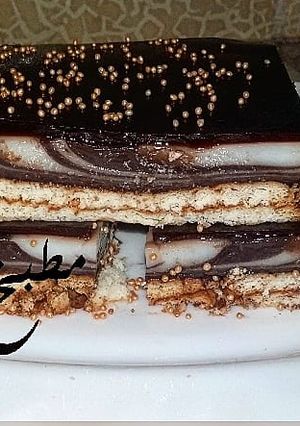 صورة لوصفة تحلية اقتصادية بالبسكويت