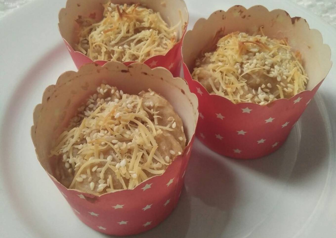 Muffin tape keju