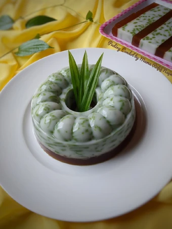 Cara Gampang Membikin Resep 265. Puding Cendol yang Sempurna Anti Ribet, Mantap Sekali