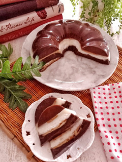 Foto resep Puding Coklat Busa Biskuit