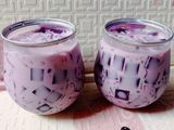 Sago jelly taro