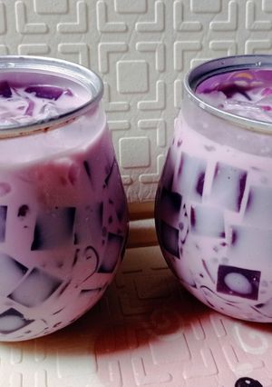 Foto resep Sago jelly taro