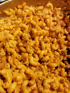 A picture of Cheesy Goulash.