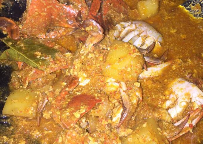 Rajungan/Kepiting Saos Padang Pedas