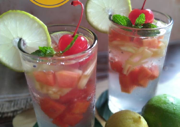 Cara Gampang Menyiapkan Fruity Lemon Ice (166) Anti Gagal