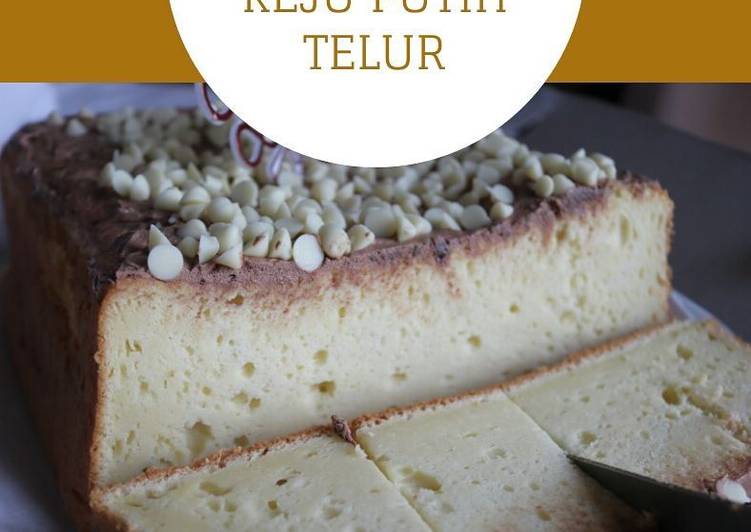 Resep Brownies Keju Putih Telur yang enak