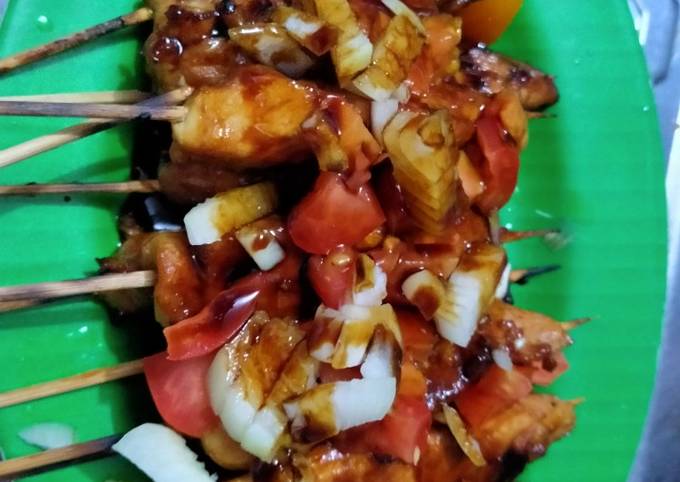 Anti Ribet, Buat Sate Ayam Bumbu Kecap Bawang Ekonomis Untuk Dijual