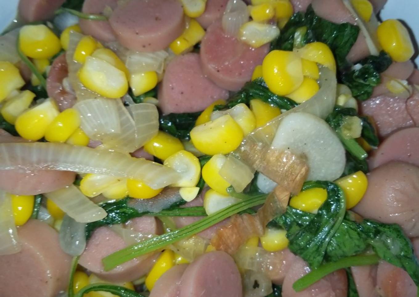 Cara Gampang Membuat Tumis bayam, Enak