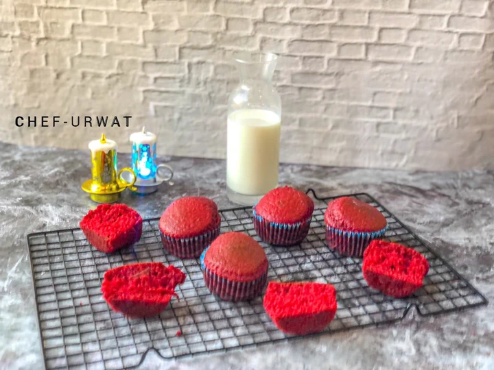 Easy Way Make Recipe Red velvet cupcakes that is Delicious, Appealing}