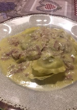 Una foto de Salsa Alfredo diferente para pastas