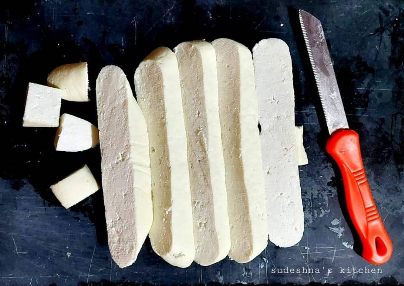 Homemade Malai Paneer