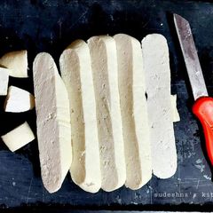 A picture of Homemade Malai Paneer.