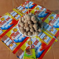 A picture of Nariyal ka Laddu.