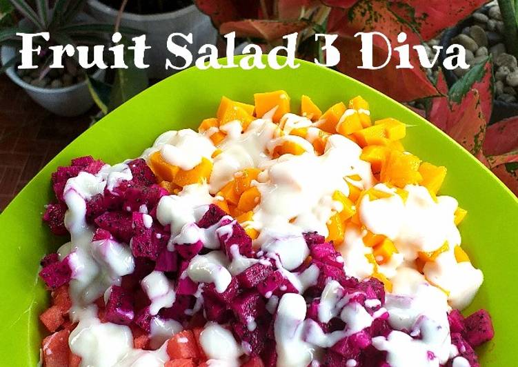 Resep 33. Fruit Salad 3 Diva Super Enak