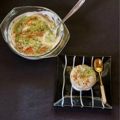 A picture of Baked Dahi Vada.