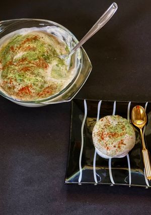 A picture of Baked Dahi Vada.