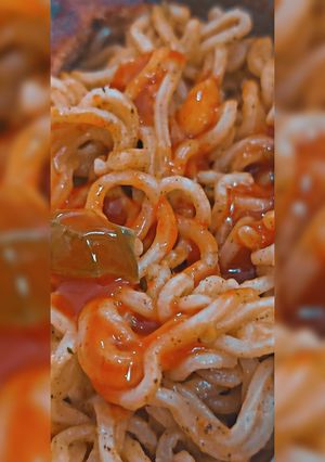 عکسی از دستور نودل تند