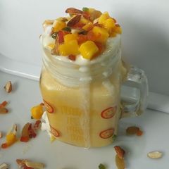 A picture of Mango mastani.