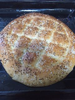 صورة لوصفة خبز بيدا التركي ولا أروع 😋