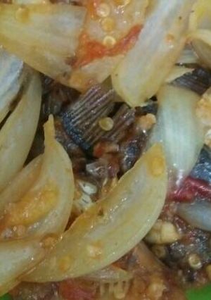 Foto resep Ikan Asin Pedas