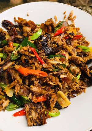 Foto resep 🐟 Oseng Tongkol Pete