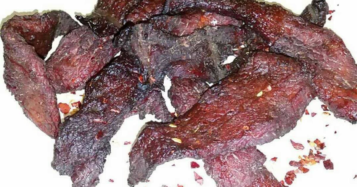 Sweet And Spicy Beef Jerky Recipe By Robert Coyle Cookpad