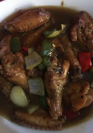 Foto resep Sayap ayam lada hitam