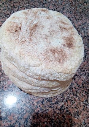 صورة لوصفة خبز المطلوع