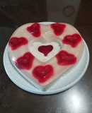 Gelatina de yogurt natural y condensada