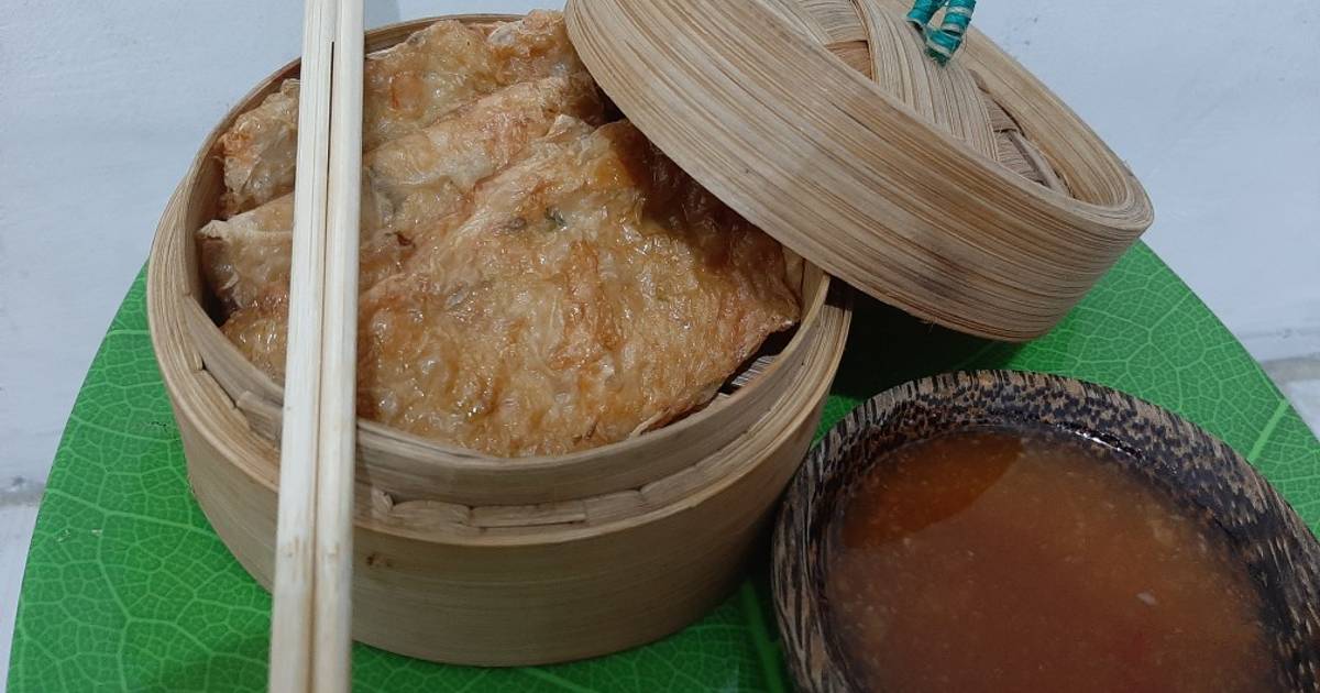 27 resep  dimsum  kulit tahu enak dan sederhana Cookpad