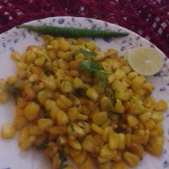 A picture of Corn chatkara.