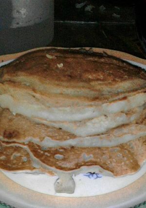 Foto resep banana pancake eggless / pancake pisang tanpa telur